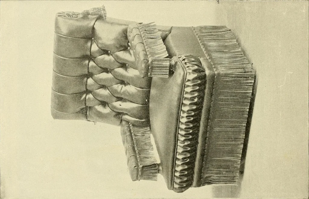 An illustration from Fine leather furniture., 1899, leaf 23