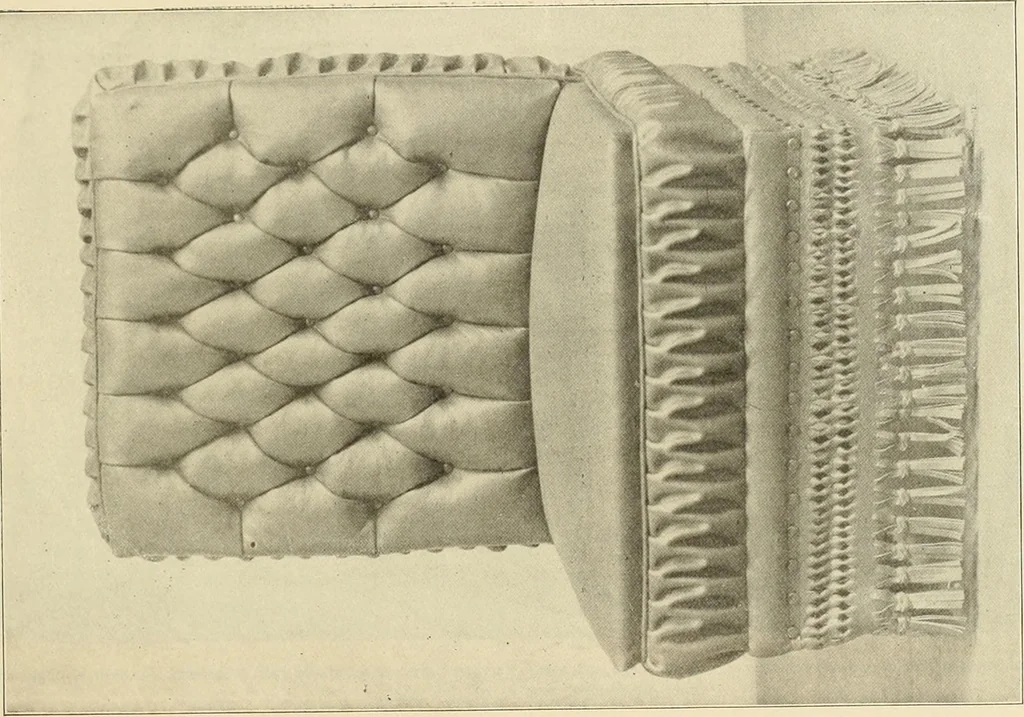 An illustration from Fine leather furniture., 1899, leaf 26