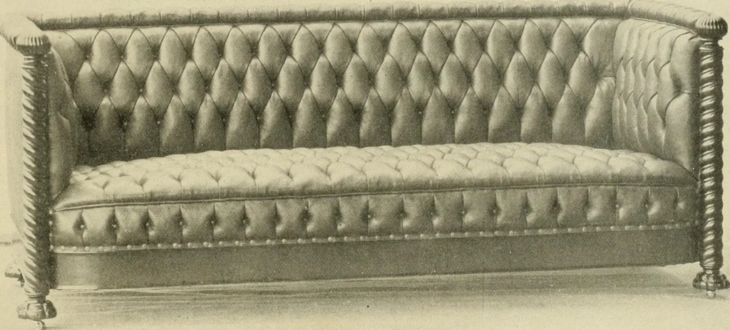An illustration from Fine leather furniture., 1899, leaf 4