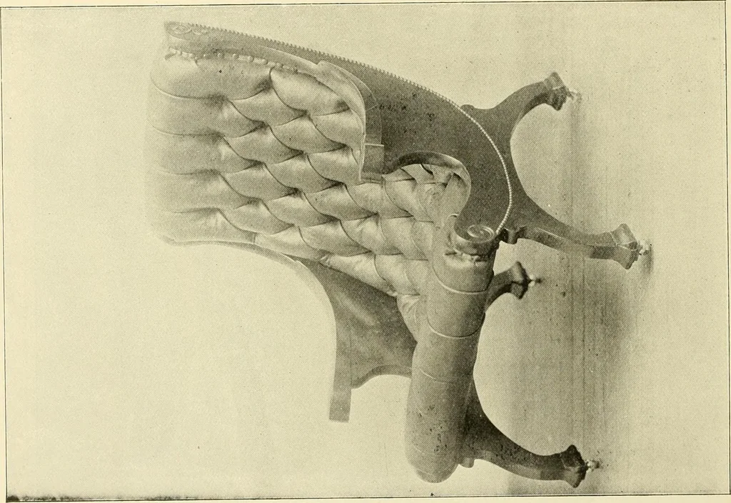 An illustration from Fine leather furniture., 1899, leaf 45