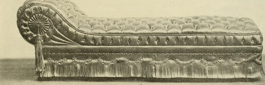 An illustration from Fine leather furniture., 1899, leaf 52