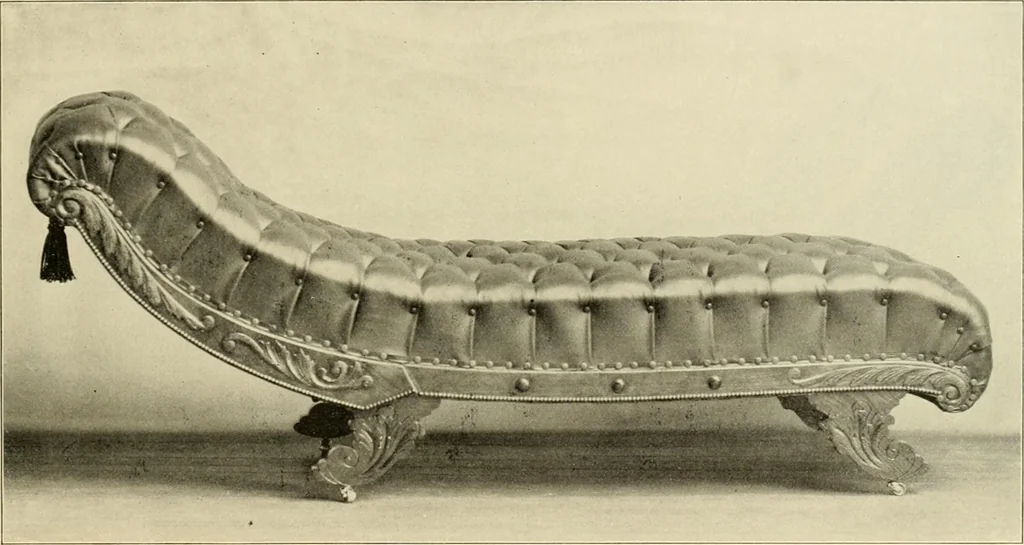 An illustration from Fine leather furniture., 1899, leaf 62
