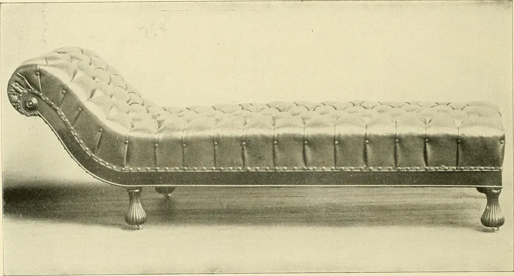 An illustration from Fine leather furniture., 1899, leaf 63