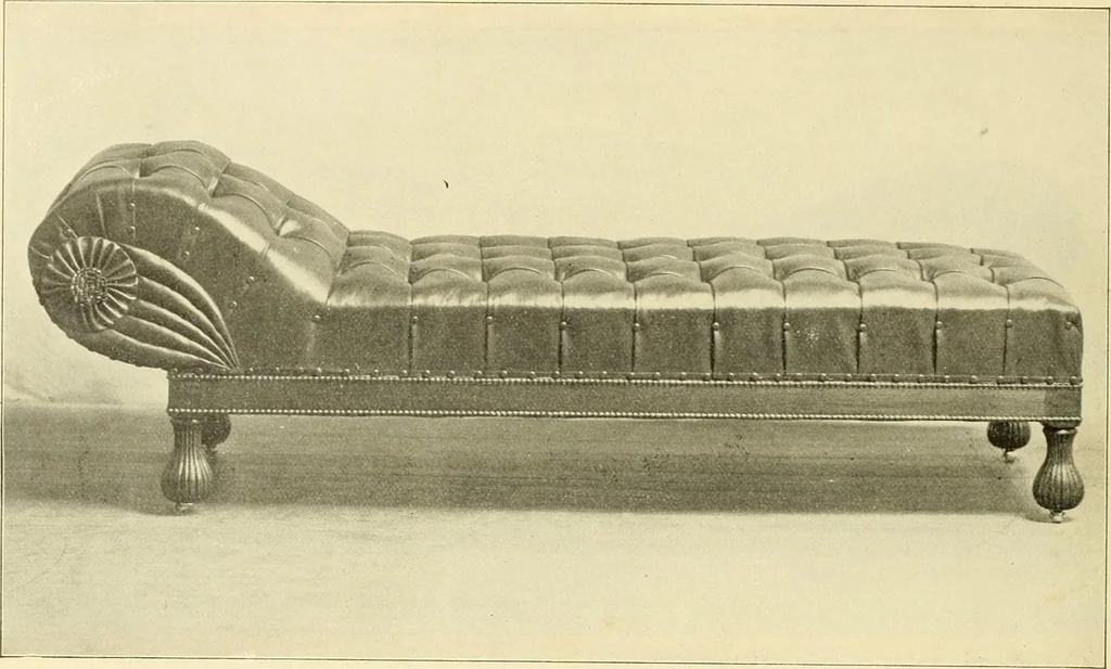 An illustration from Fine leather furniture., 1899, leaf 73