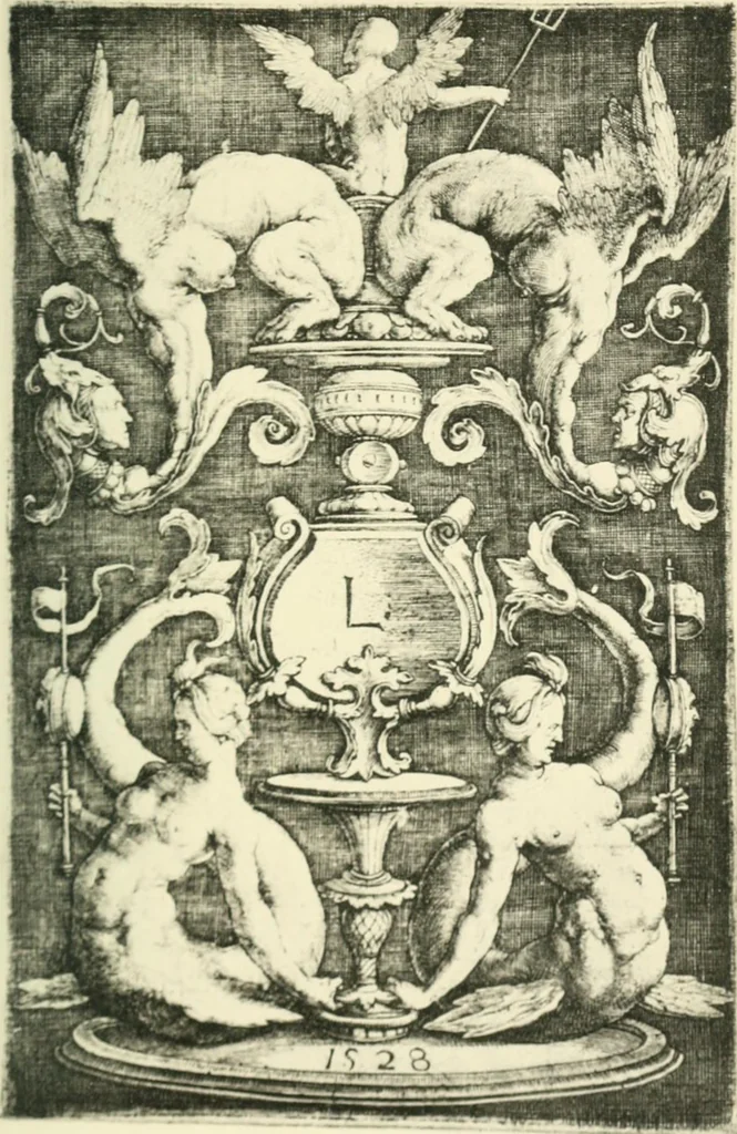 An illustration from Fine prints, 1897, leaf 171
