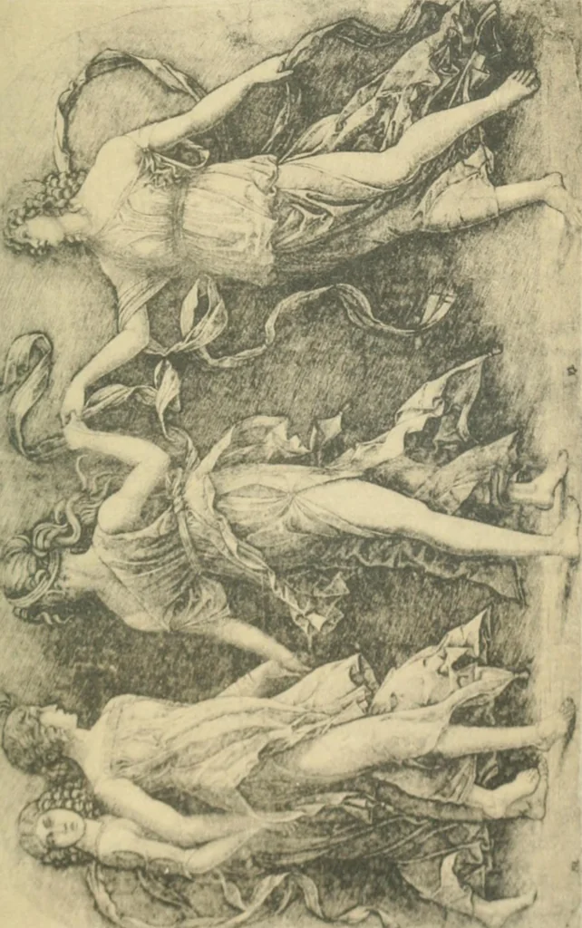 An illustration from Fine prints, 1897, leaf 181