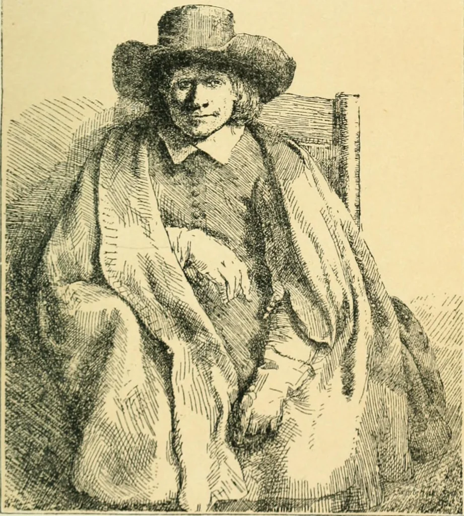 An illustration from Fine prints, 1897, leaf 71