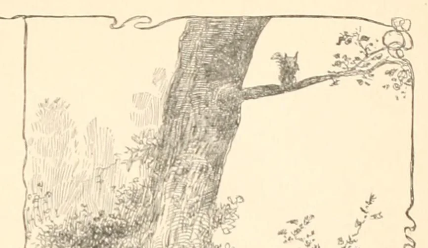 An illustration from Finger plays for nursery and kindergarten, 1893, leaf 55