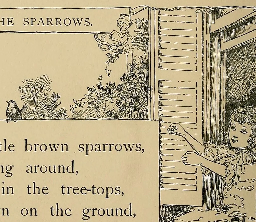 An illustration from Finger plays for nursery and kindergarten, 1893, leaf 54
