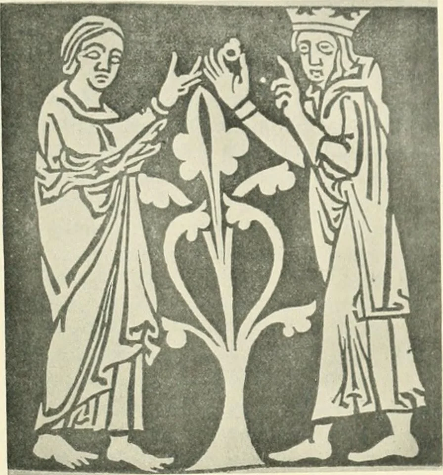 An illustration from Franks bequest. Catalogue of the finger rings, early Christian, Byzantine, Teutonic, mediaeval and later, 1912, leaf 18