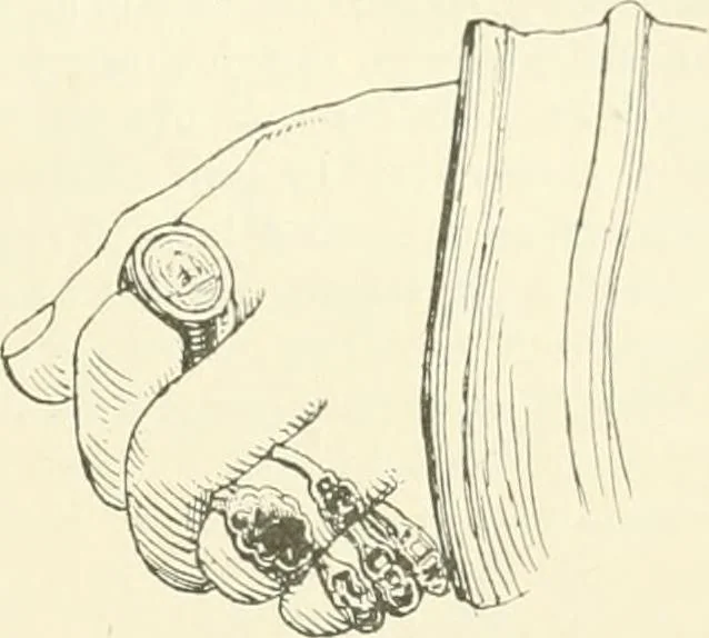 An illustration from Franks bequest. Catalogue of the finger rings, early Christian, Byzantine, Teutonic, mediaeval and later, 1912, leaf 56