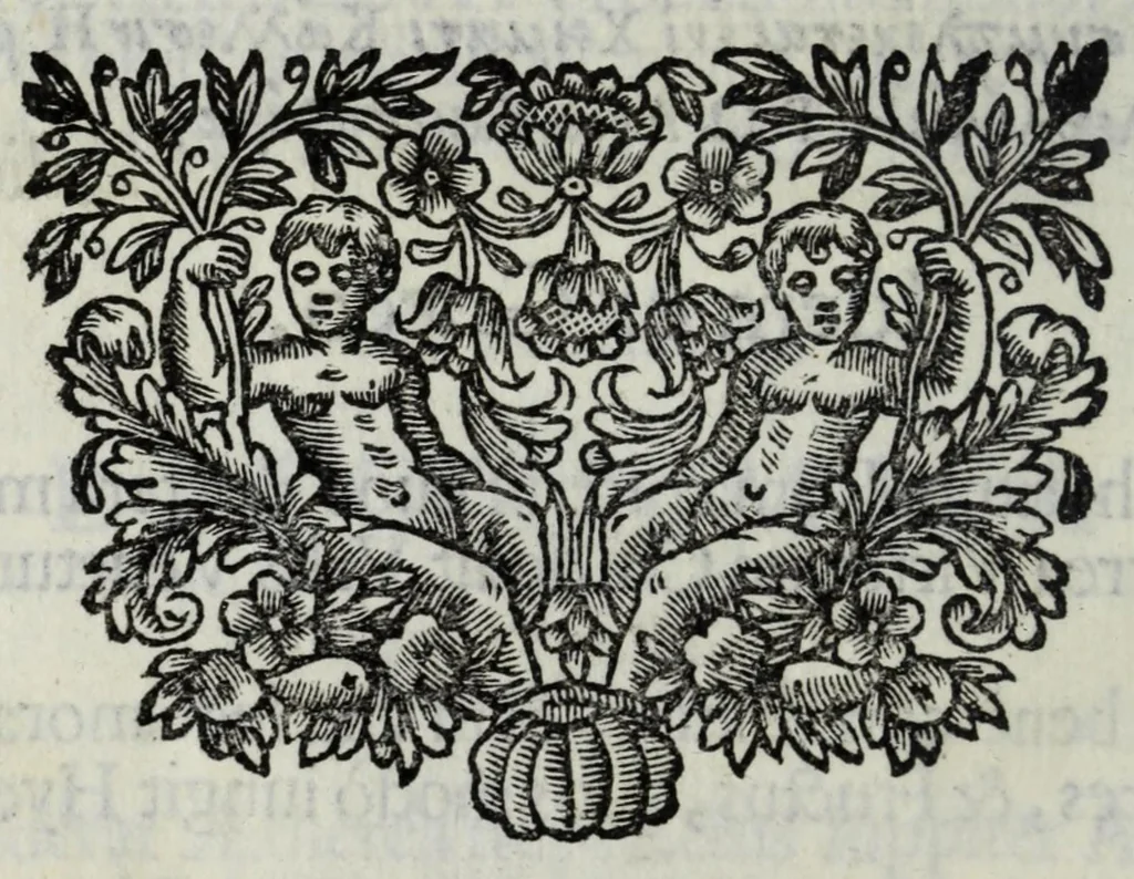 An illustration from Fiori d'ingegno, composizioni in lode d'vna bellissima effigie di Primauera, opera del signor Carlo Marati famoso pittore romano, appresso S.E. il signor Nicolò Michieli senatore veneto, 1685, leaf 168