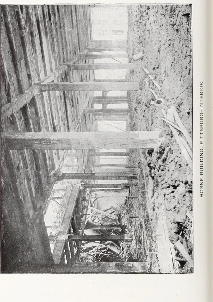 An illustration from Fire insurance and how to build; combining also a guide to insurance agents respecting fire prevention and extinction, special features of manufacturi, 1903, leaf 129