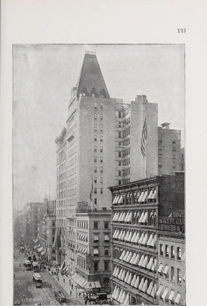 An illustration from Fire insurance and how to build; combining also a guide to insurance agents respecting fire prevention and extinction, special features of manufacturi, 1903, leaf 130