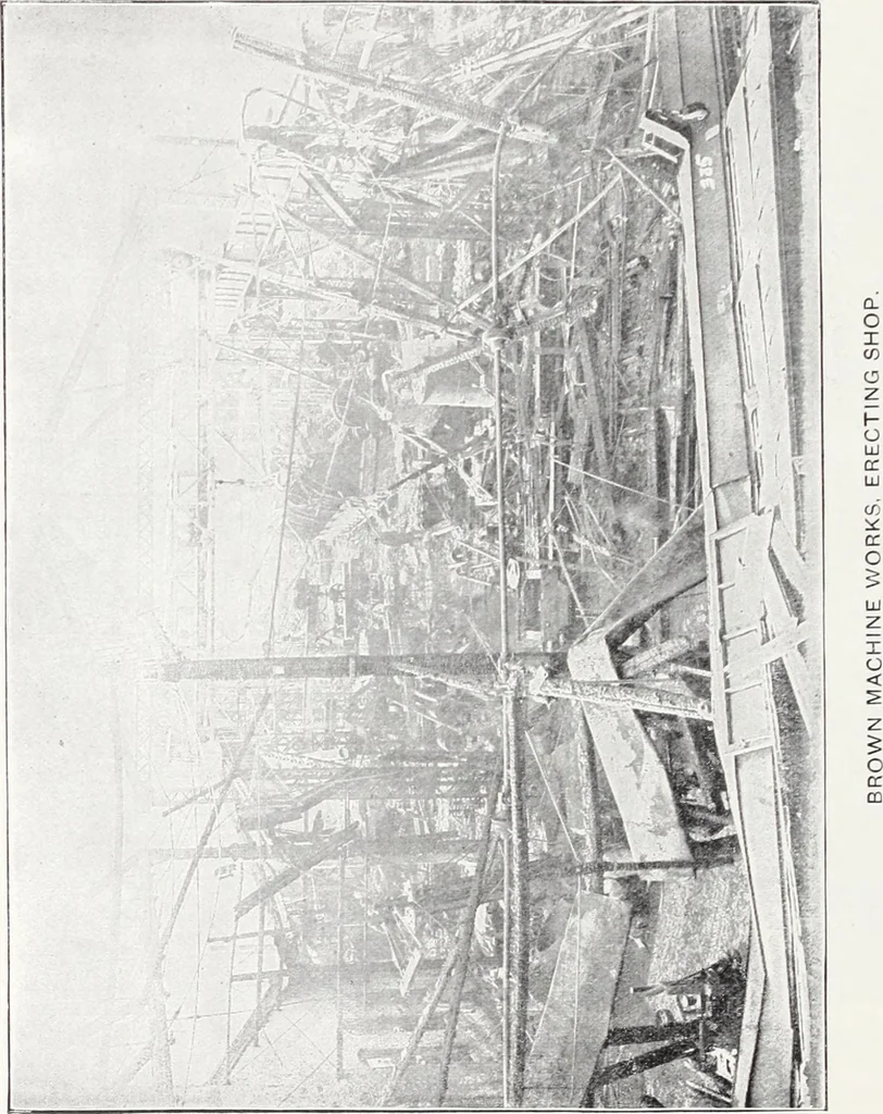 An illustration from Fire insurance and how to build; combining also a guide to insurance agents respecting fire prevention and extinction, special features of manufacturi, 1903, leaf 49