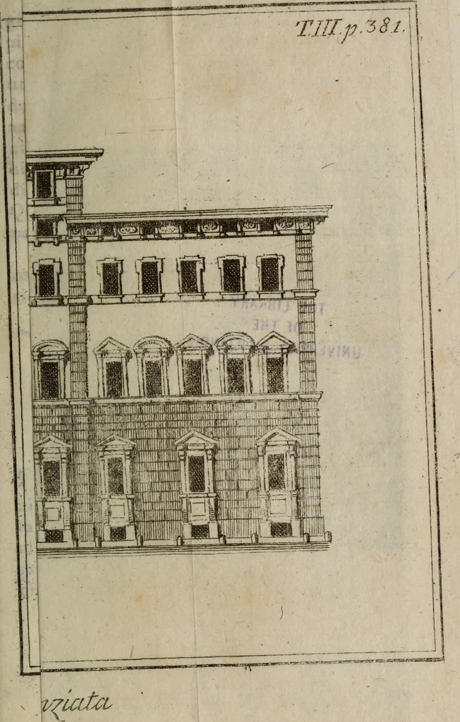 An illustration from Firenze antica, e moderna illustrata, 1789, leaf 392