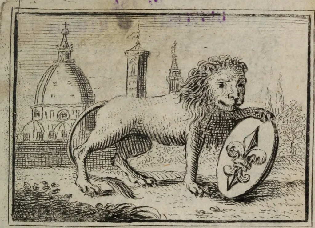 An illustration from Firenze antica, e moderna illustrata, 1789, leaf 8
