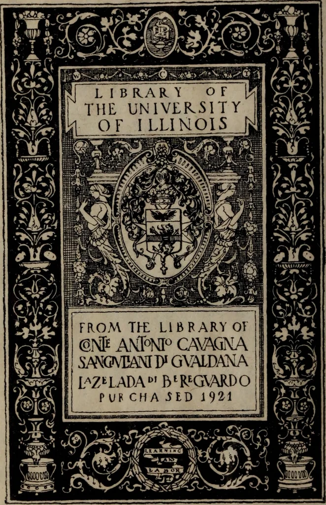 An illustration from Firenze antica, e moderna illustrata, 1789, leaf 1
