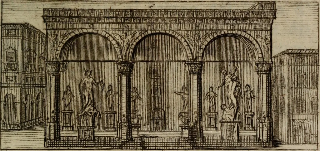 An illustration from Firenze antica, e moderna illustrata, 1789, leaf 382