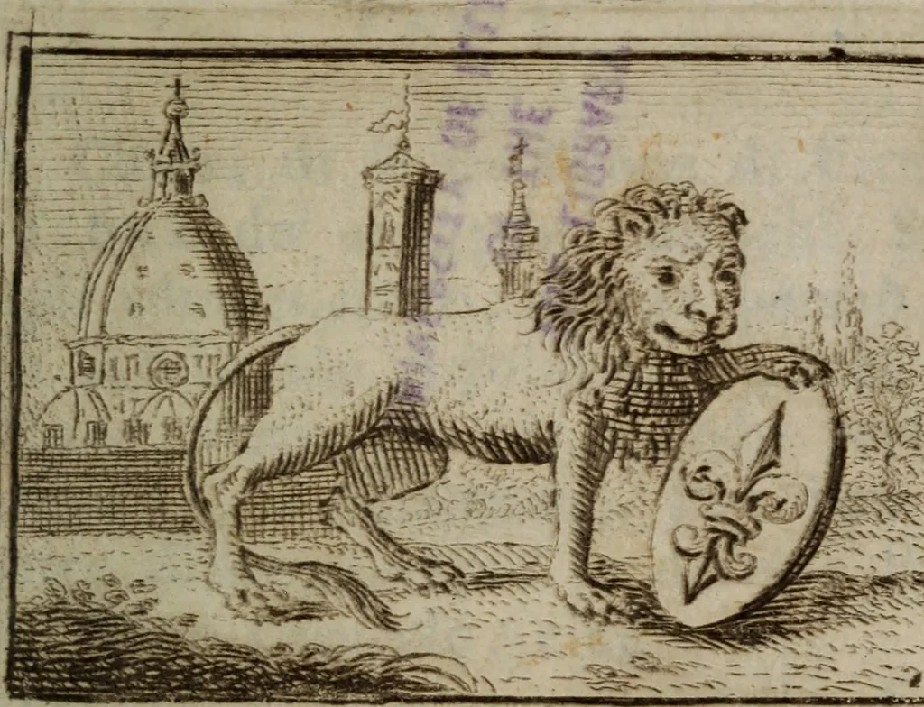 An illustration from Firenze antica, e moderna illustrata, 1789, leaf 8