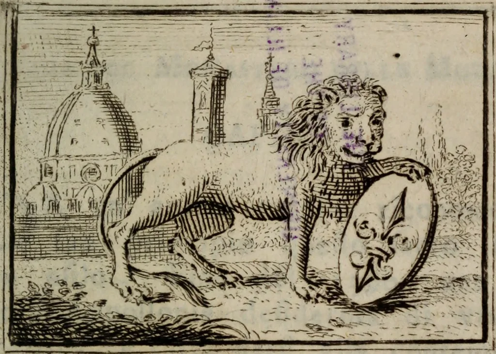 An illustration from Firenze antica, e moderna illustrata, 1789, leaf 8