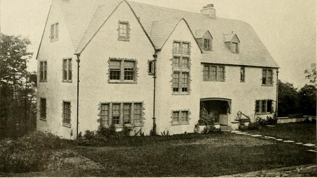 An illustration from Fireproof construction for houses and other buildings at moderate cost, 1910, leaf 13