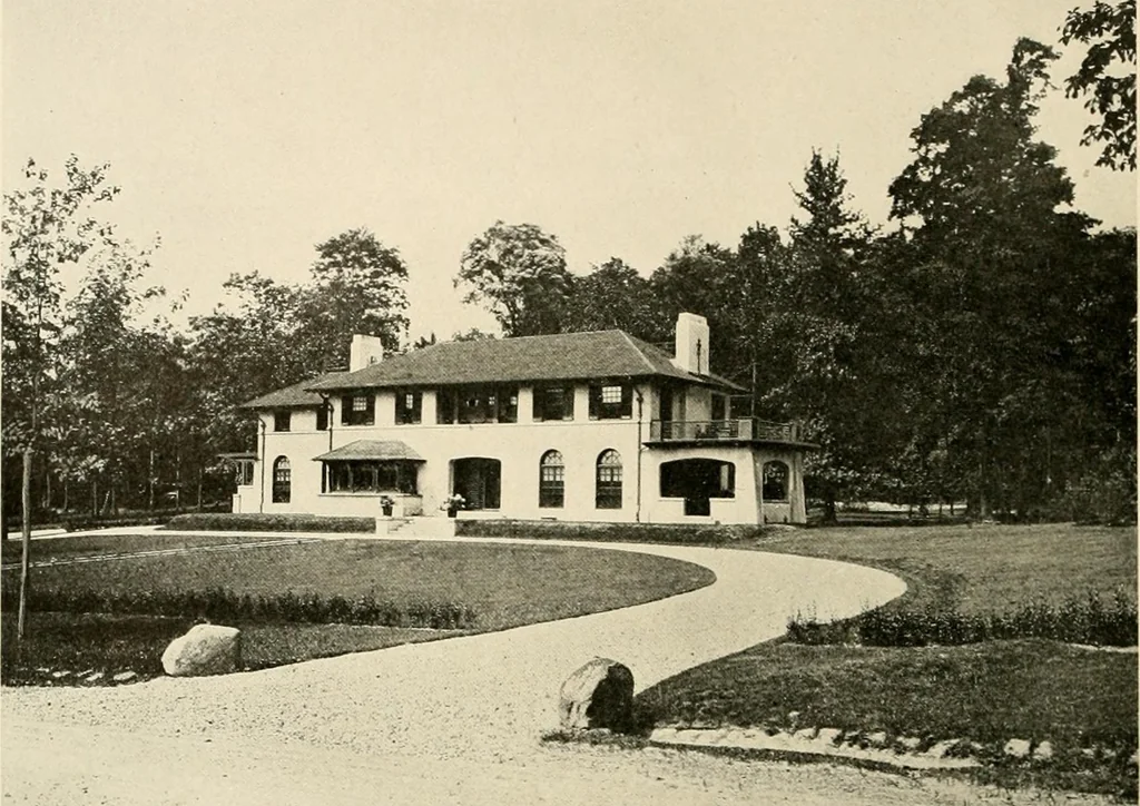An illustration from Fireproof construction for houses and other buildings at moderate cost, 1910, leaf 21