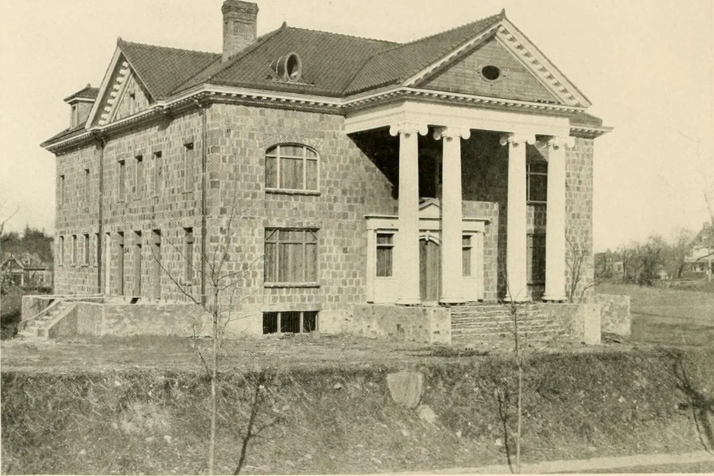 An illustration from Fireproof construction for houses and other buildings at moderate cost, 1910, leaf 27