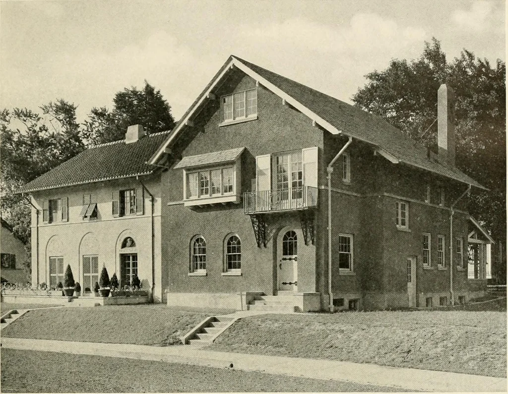 An illustration from Fireproof construction for houses and other buildings at moderate cost, 1910, leaf 32
