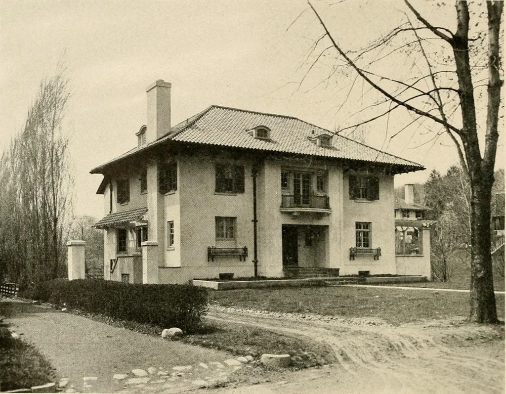 An illustration from Fireproof construction for houses and other buildings at moderate cost, 1910, leaf 37