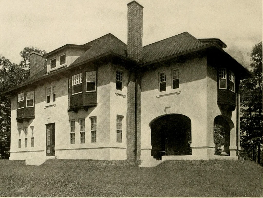 An illustration from Fireproof construction for houses and other buildings at moderate cost, 1910, leaf 47