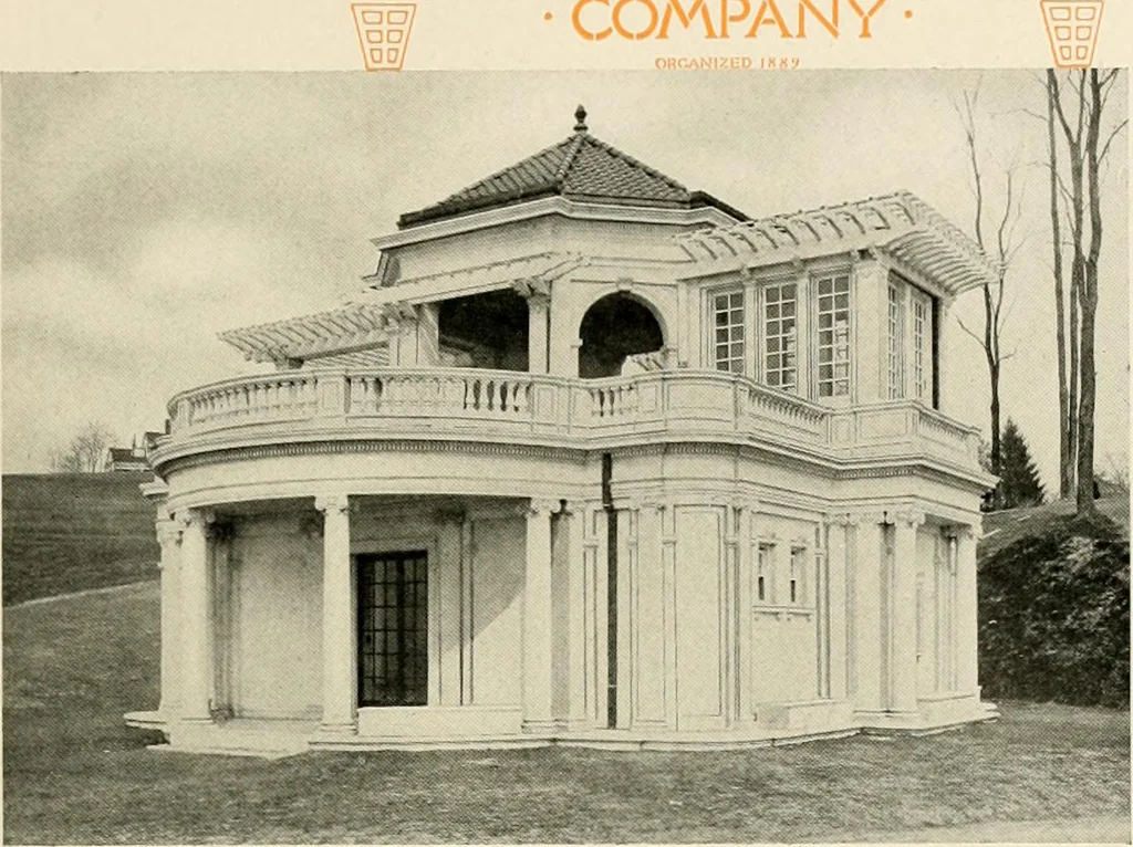 An illustration from Fireproof construction for houses and other buildings at moderate cost, 1910, leaf 56