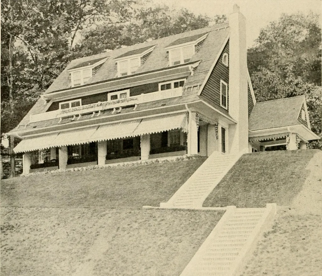 An illustration from Fireproof construction for houses and other buildings at moderate cost, 1910, leaf 57