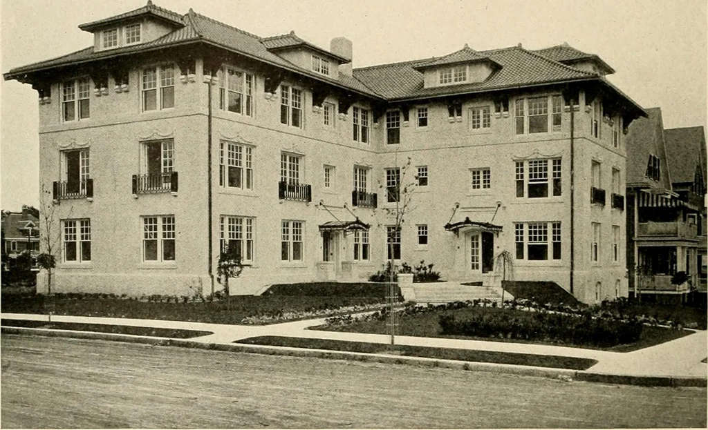 An illustration from Fireproof construction for houses and other buildings at moderate cost, 1910, leaf 65