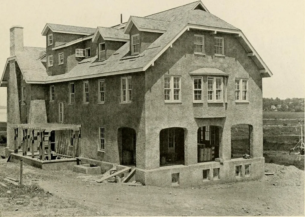 An illustration from Fireproof construction for houses and other buildings at moderate cost, 1910, leaf 68