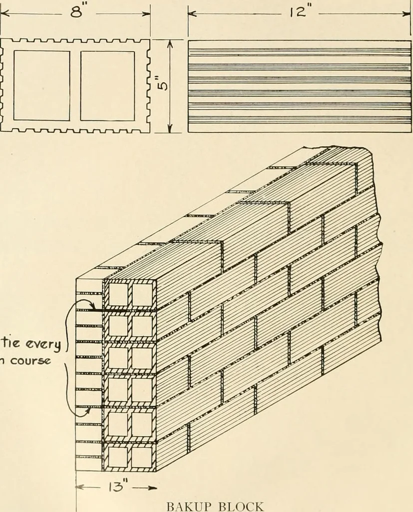 An illustration from Fireproof construction for houses and other buildings at moderate cost, 1910, leaf 77