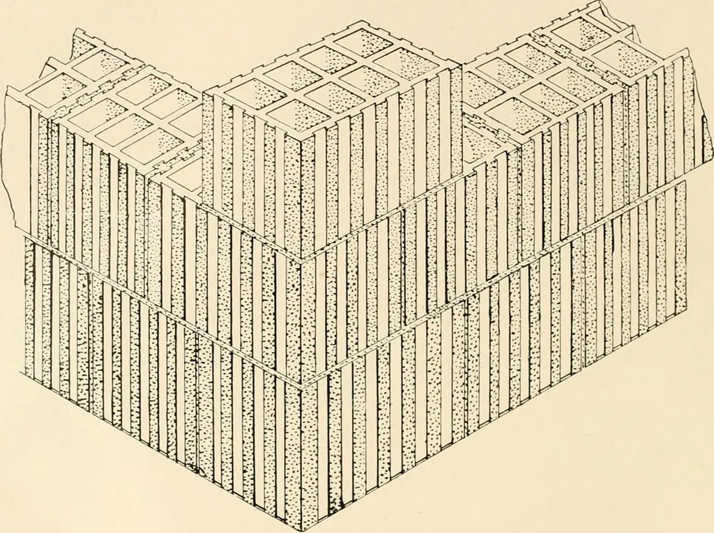 An illustration from Fireproof construction for houses and other buildings at moderate cost, 1910, leaf 85