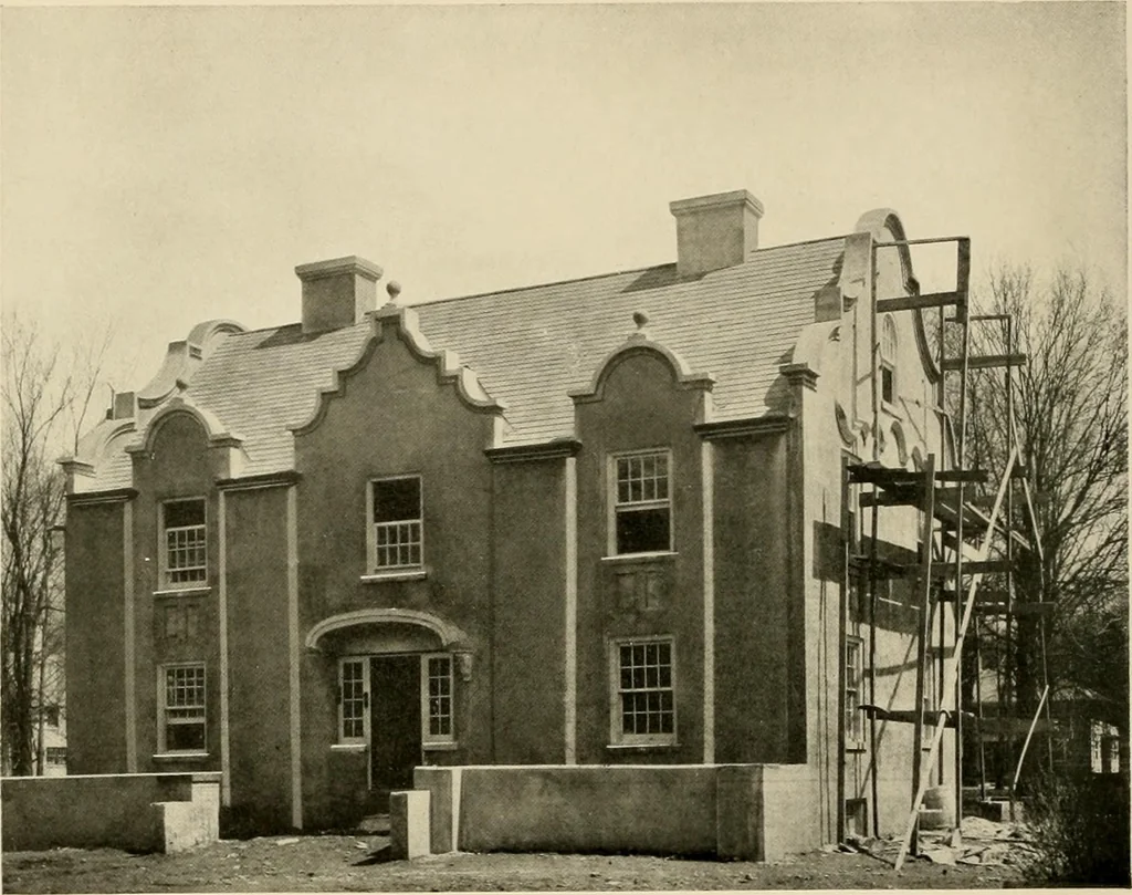 An illustration from Fireproof construction for houses and other buildings at moderate cost., 1909, leaf 23
