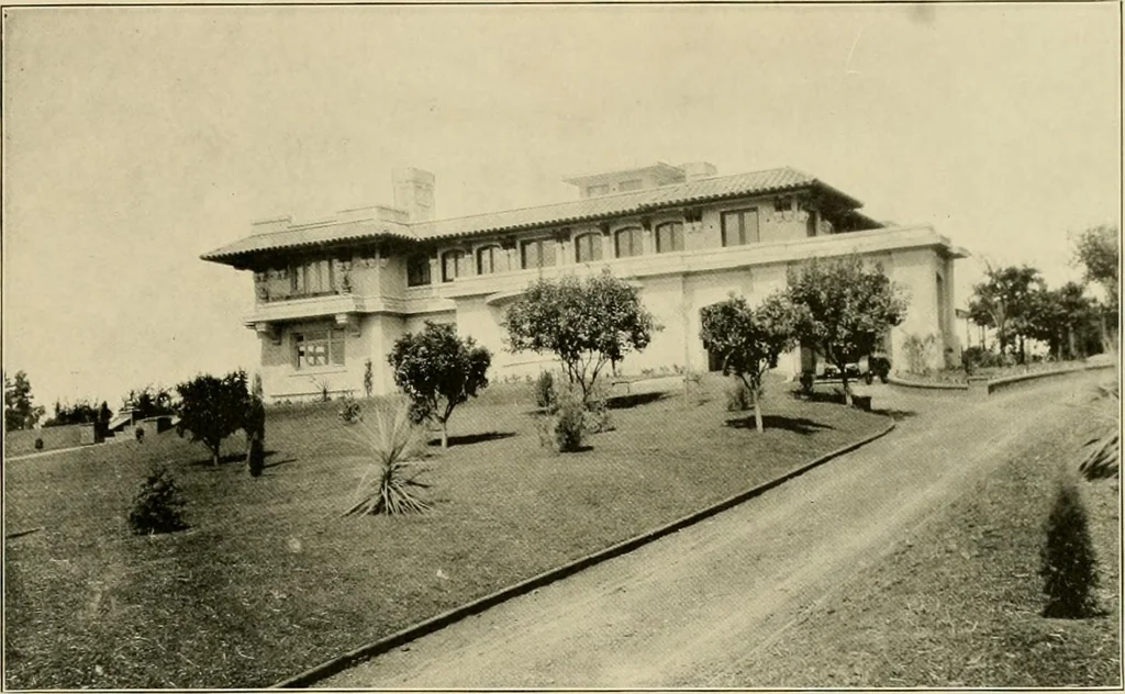 An illustration from Fireproof construction for houses and other buildings at moderate cost., 1909, leaf 30