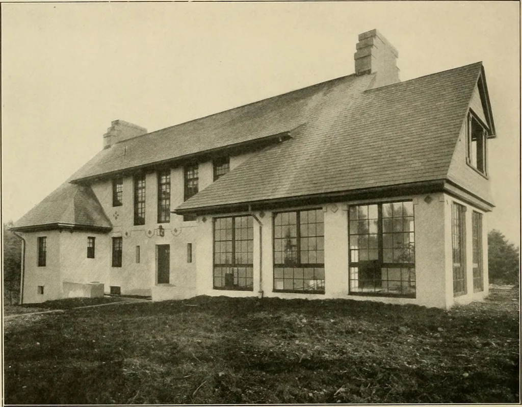 An illustration from Fireproof construction for houses and other buildings at moderate cost., 1909, leaf 33