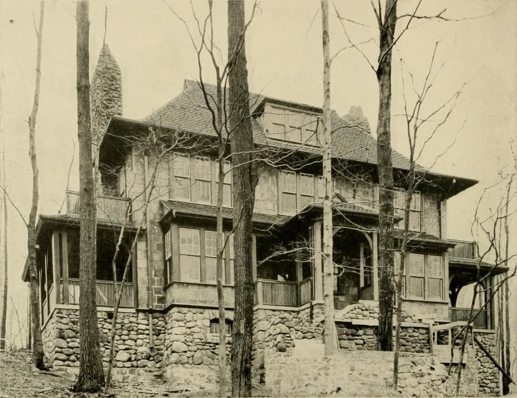 An illustration from Fireproof construction for houses and other buildings at moderate cost., 1909, leaf 35