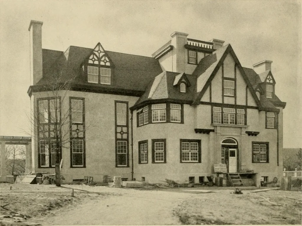 An illustration from Fireproof construction for houses and other buildings at moderate cost., 1909, leaf 37