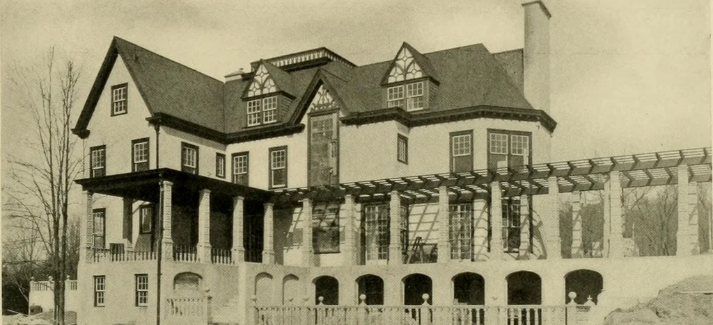 An illustration from Fireproof construction for houses and other buildings at moderate cost., 1909, leaf 38