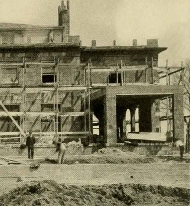 An illustration from Fireproof construction for houses and other buildings at moderate cost., 1909, leaf 40