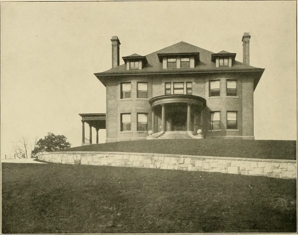 An illustration from Fireproof construction for houses and other buildings at moderate cost., 1909, leaf 41
