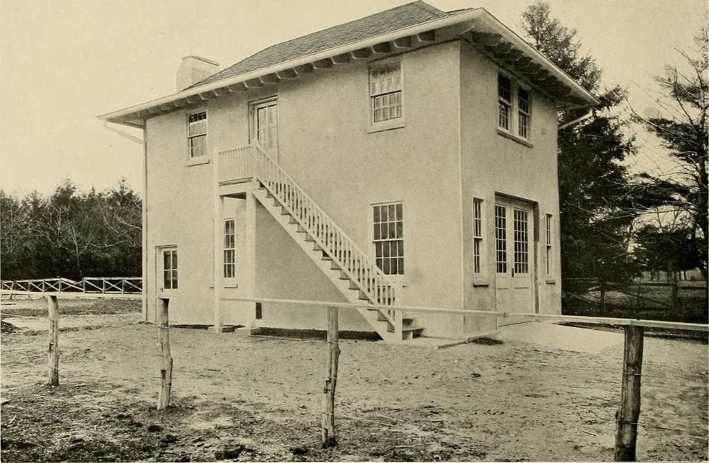 An illustration from Fireproof construction for houses and other buildings at moderate cost., 1909, leaf 59