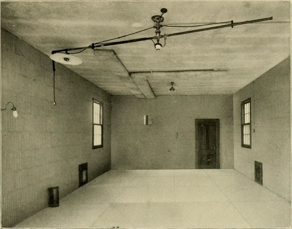 An illustration from Fireproof construction for houses and other buildings at moderate cost., 1909, leaf 60