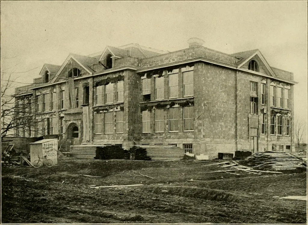 An illustration from Fireproof construction for houses and other buildings at moderate cost., 1909, leaf 62
