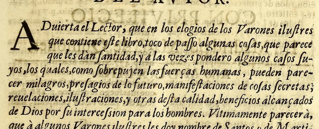 An illustration from Firmamento religioso de luzidos astros, en algunos claros varones de la Compañia de Iesus. Complense en este tomo, y en el antecedente vna centuria entera., 1644, leaf 823