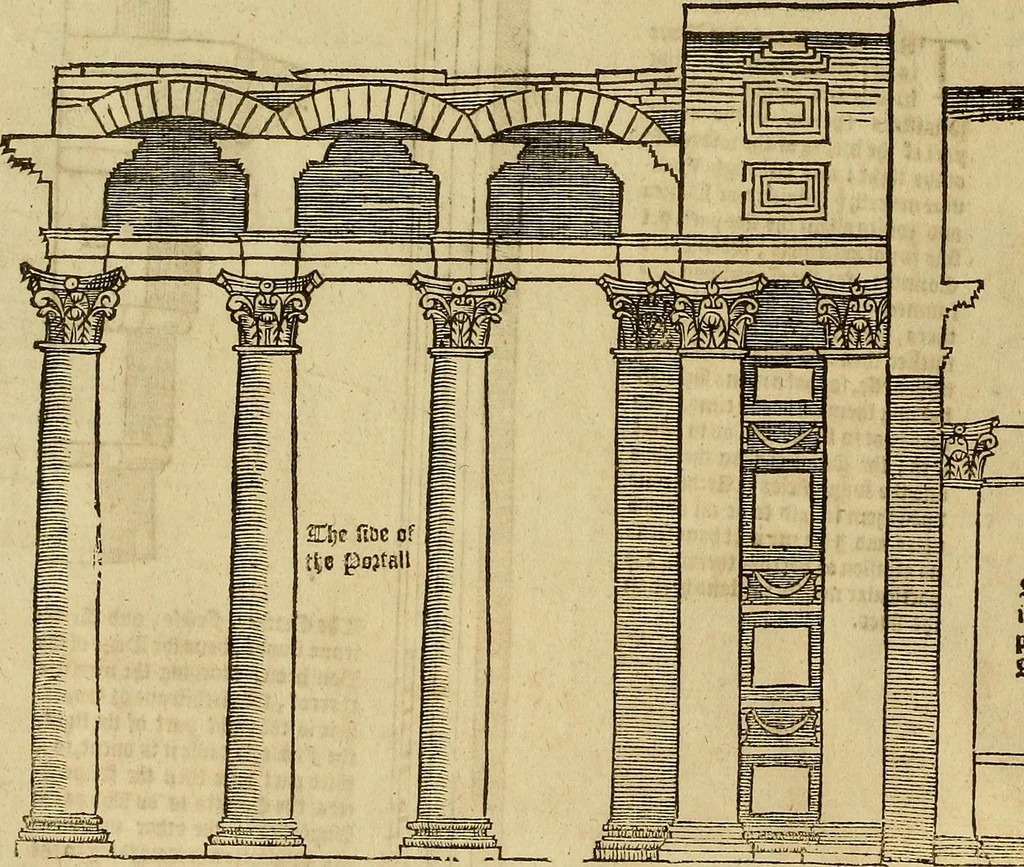 An illustration from The first booke of architecture : entreating of geometrie. Translated out of Italian into Dutch and out of Dutch into English, 1611, leaf 103
